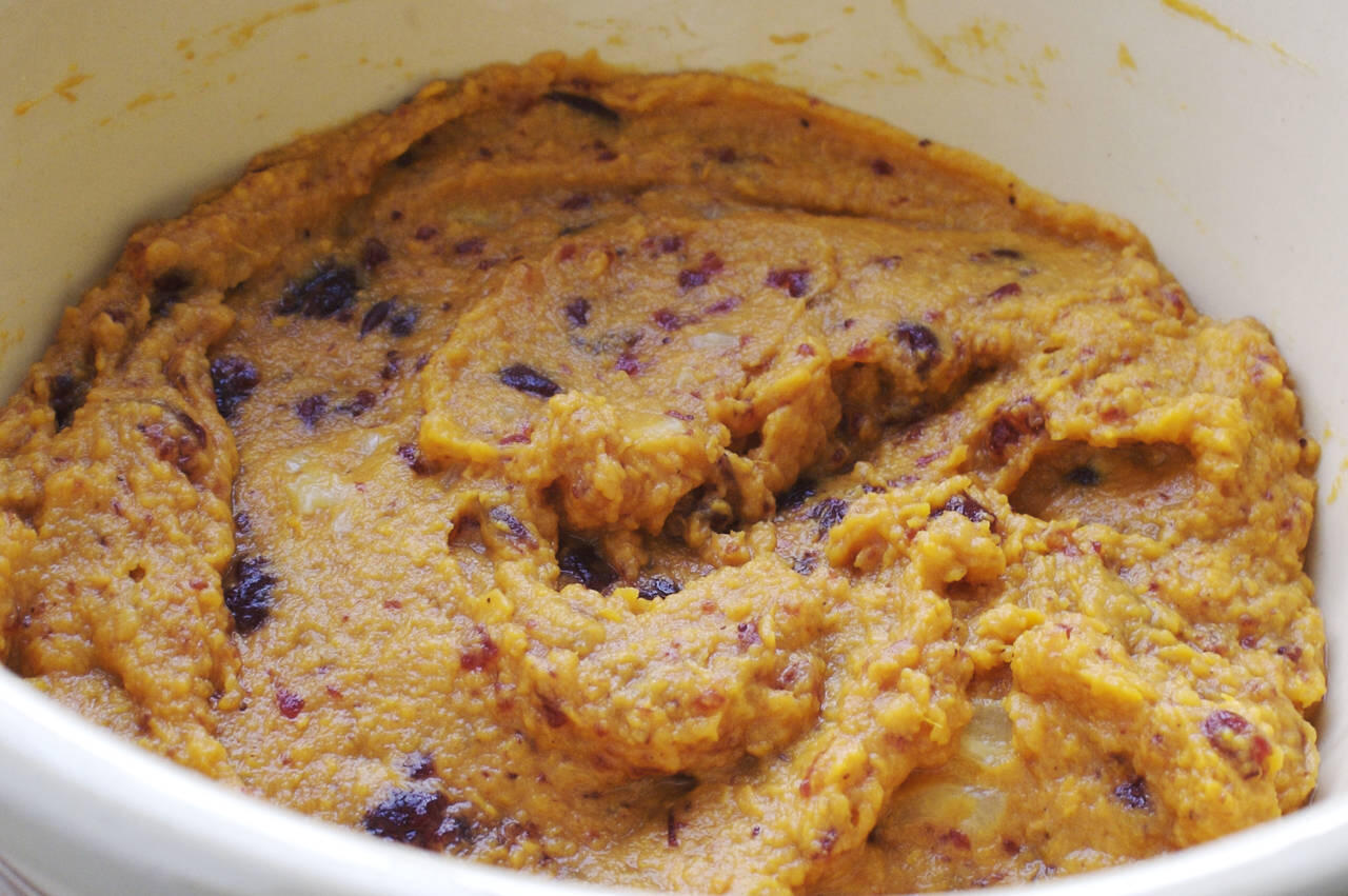 Sweet Potatoes with Cranberries and Pineapple