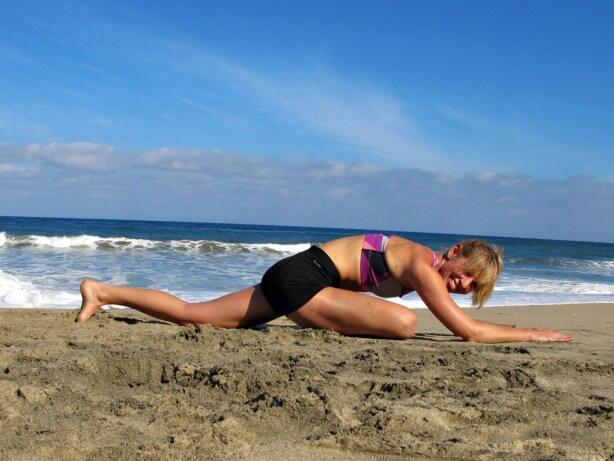 Pigeon pose